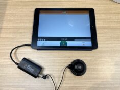 iPadとiRig2を接続した画像